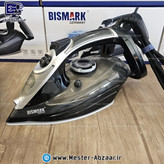 اتو بخار بیسمارک آلمان اصلی کف تیتانیوم دو سال گارانتی 3000 وات برقی خانگی کد 6633 مدل BISMARK GERMANY BM6633 بیس مارک