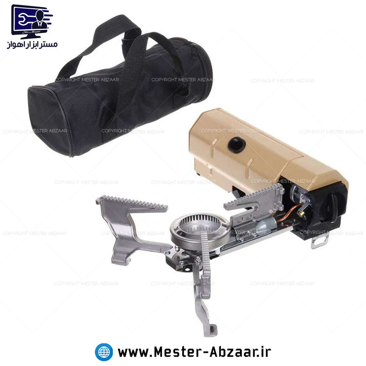 اجاق گاز تاشو مسافرتی کپسول خور بدنه فلزی کیفیت عالی مدل PYB-DKS1001
