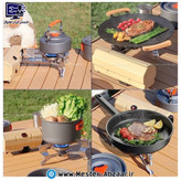 اجاق گاز تاشو مسافرتی کپسول خور بدنه فلزی کیفیت عالی مدل PYB-DKS1001