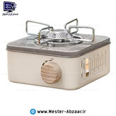 اجاق گاز مسافرتی استیل کپسول خور بدنه فلزی کیفیت عالی مدل PYB-DKS1003