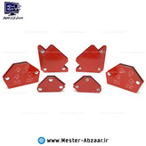 ست گونیا جوشکاری مگنتی 6 عددی وینر مدل W-061MG