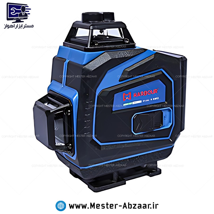 تراز لیزری ۱۶ خط ۴ بعدی نور سبز شارژی ۳۶۰ درجه برند هاربر مدل HARBOUR H3002 هاربور