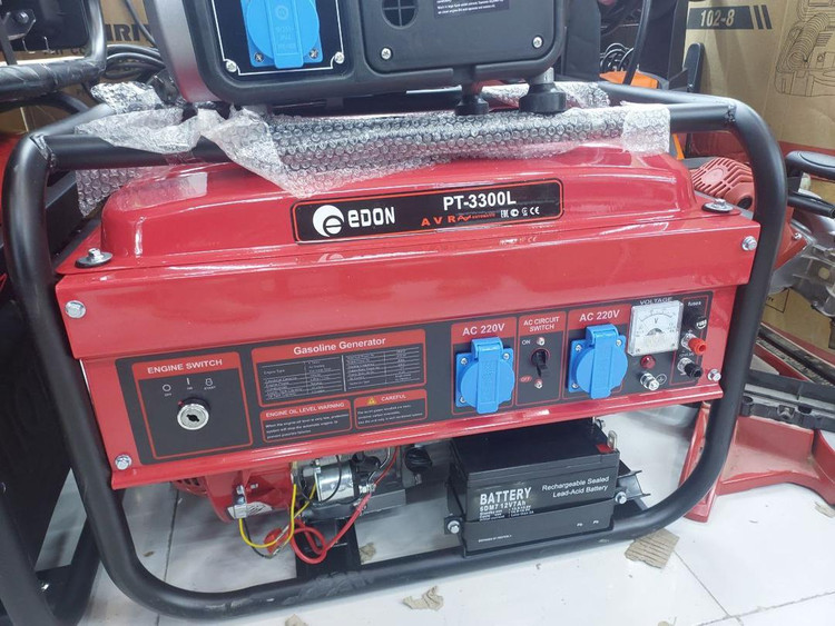 موتور برق ژنراتور 3000 وات ادون بنزینی مولد سیار مدل EDON PT-3300L