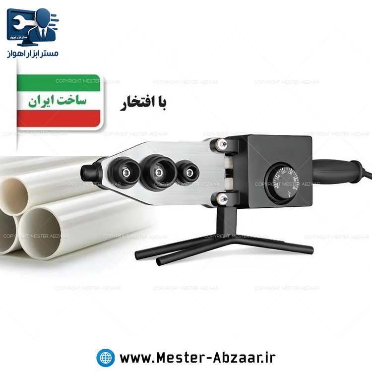 اتو لوله 2000 وات واقعی گوشه زن ویوارکس 12 ماه گارانتی ساخت ایران مدل VIVAREX VR2030-WP