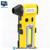 جت فن دمنده شارژی چند کاره حرفه ای قوی مناسب برای مسافرت کمپ زغال آتش اسپورت مدل SUPER STRONG WIND F020