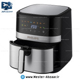 سرخ کن هواپز 14 لیتری لمسی دو ۲ المنت بدون روغن 2800 وات دیجیتالی فیلیپس مدل PHILIPS 9250 بزرگ سرخکن همراه سبد جدا شونده صفحه رنگی
