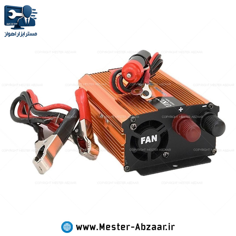 اینورتر مبدل برق 12 به 220 ولت 500 وات خودرو برند UKC تبدیل برق شهری شبه سینوسی مدل SSK-500W