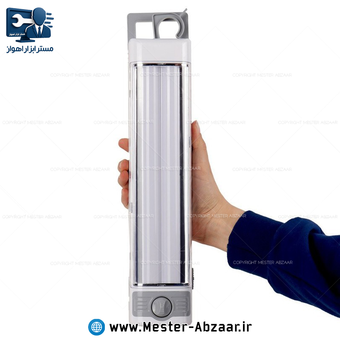 چراغ نور افکن مهتابی 56 لامپی شارژی اضطراری برند کیانگ مدل KEYANG KY-817