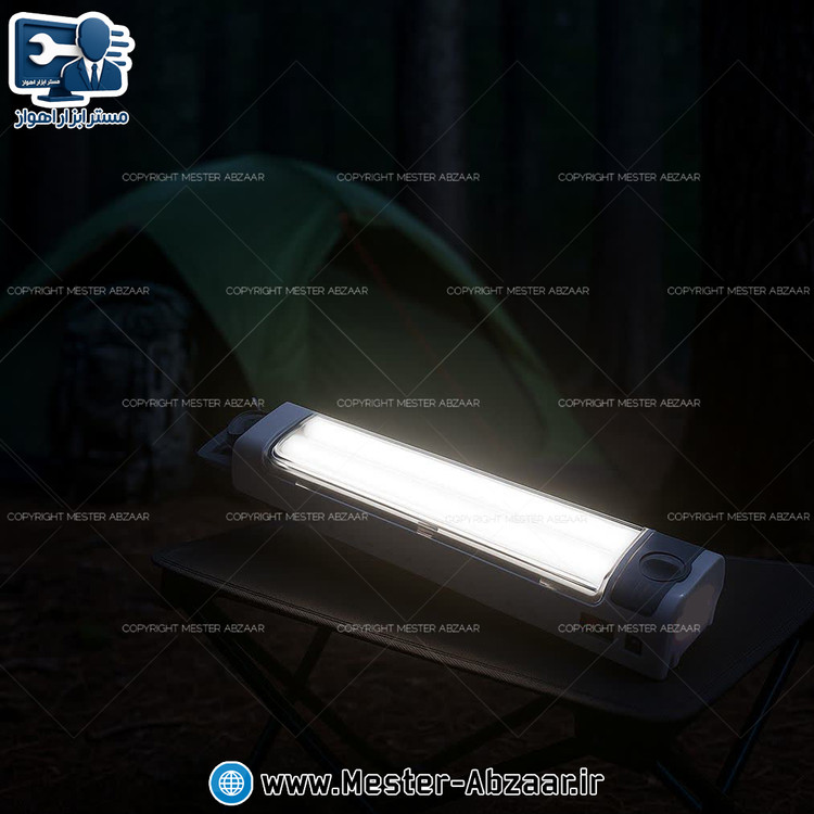 چراغ نور افکن مهتابی 56 لامپی شارژی اضطراری برند کیانگ مدل KEYANG KY-817