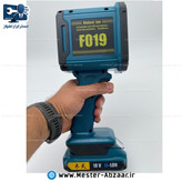 توربو جت فن پاور بانک دمنده شارژی چند کاره حرفه ای قوی مدل SUPER STRONG WIND F019 مناسب برای مسافرت کمپ زغال آتش اسپورت