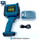 توربو جت فن پاور بانک دمنده شارژی چند کاره حرفه ای قوی مدل SUPER STRONG WIND F019 مناسب برای مسافرت کمپ زغال آتش اسپورت