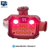 هدلایت چراغ پیشانی شارژی با نشانگر شارژ سنسوردار 5 حالته مدل YD-09