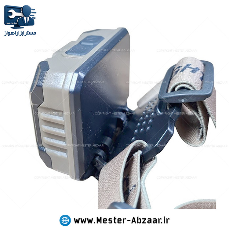 هدلایت چراغ پیشانی شارژی با نشانگر شارژ سنسوردار 5 حالته مدل YD-09