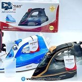 اتو بخار مکسی من کف سرامیکی 2400 وات برقی خانگی کد 2082 مدل MAXIMAN MAX-2082 مکسیمن