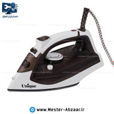 اتو بخار کف سرامیکی 3000 وات برقی خانگی یونیک کد 7062 برند Unique