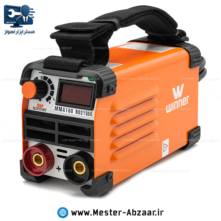 اینورتر جوشکاری 200 آمپر مینی وینر با کیف و لوازم همراه الکترود رایگان و دو سال گارانتی مدل WINNER 2011 200LCD