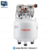 کمپرسور باد سایلنت 35 لیتری برند شیلدر مخزن گرد مدل SHIELDER SH-3555