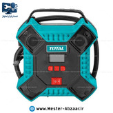 کمپرسور هوا پمپ باد دیجیتال اتوماتیک فندکی توتال اصلی مدل TOTAL TTAC1601