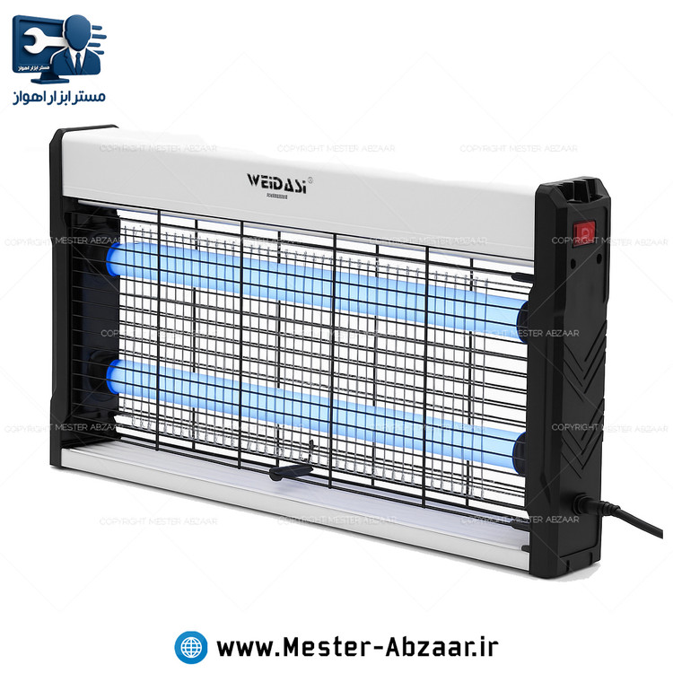 حشره کش برقی ویداسی 6 وات نور فرابنفش مدل WD-253D Weidasi پشه گیر جرقه ای