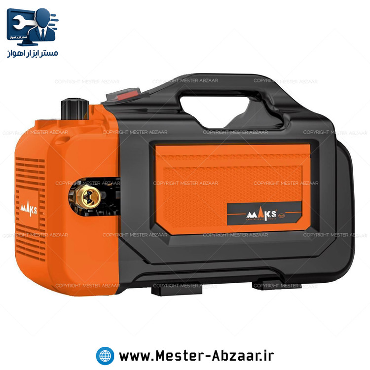 کارواش دینامی 120 بار 1800 وات مکس با گارانتی موتور القایی مدل MAKS CW1