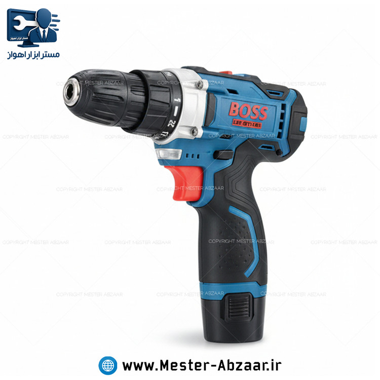دریل پیچ بند شارژی 18 ولت باس تحت لیسانس آلمان لیتیومی مدل BOSS GWS 18VF