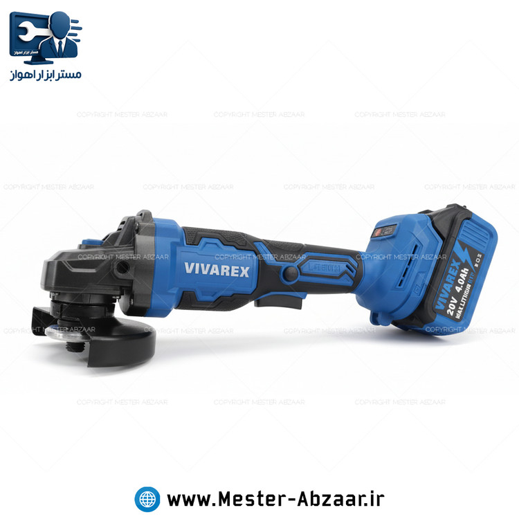 مینی فرز شارژی براشلس 20 ولت لیتیوم برند ویوارکس با کیف برزنتی مدل VIVAREX VR2415-AGK