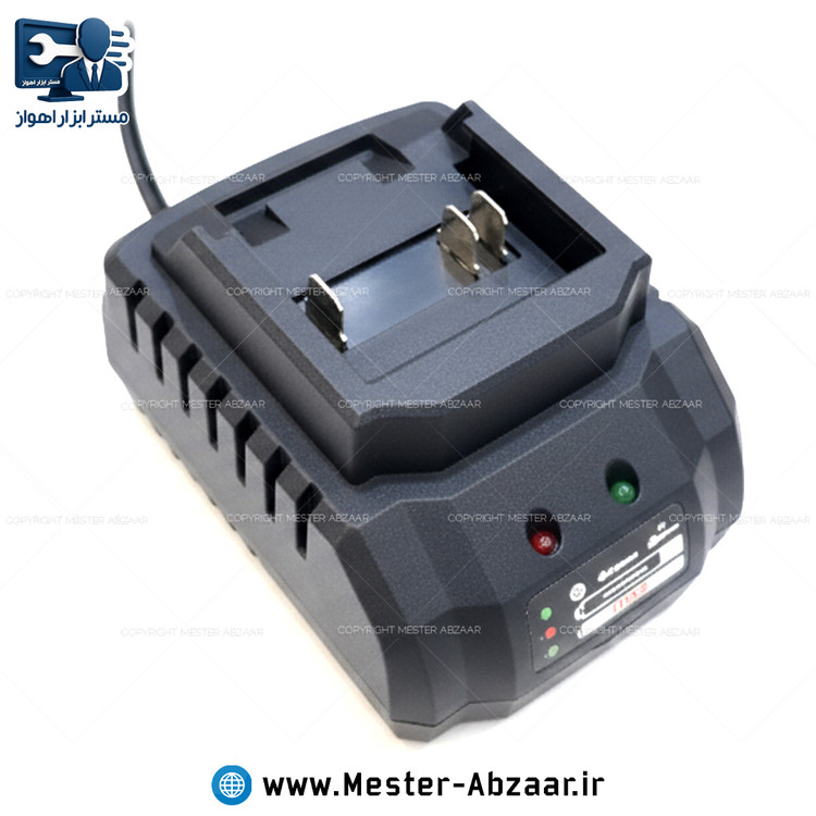 شارژر باتری 20 ولت کشویی 2 آمپر ویوارکس مدل VIVAREX LI-ION CHARGER ( باطری کشابی دریل فرز بتن کن شارژی )