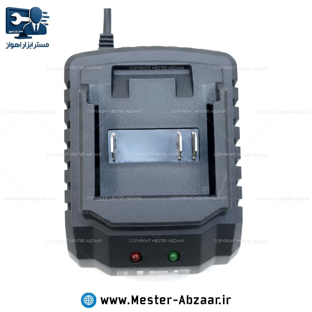شارژر باتری 20 ولت کشویی 2 آمپر ویوارکس مدل VIVAREX LI-ION CHARGER ( باطری کشابی دریل فرز بتن کن شارژی )