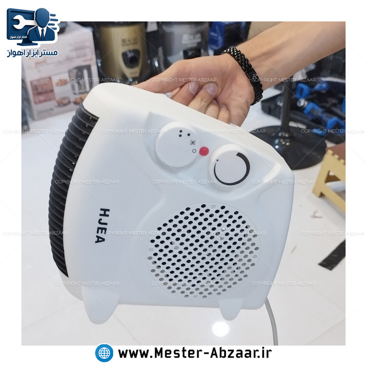مینی فن بخاری استندی و رومیزی دو ولوم هیتر برقی 2000 وات گرمایشی برند هجا مدل HJEA HJ-901