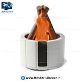 دستگاه بخور سرد ریموتی طرح شعله آتش رومیزی فانتزی مدل BONFIRE رطوبت ساز رو میزی اتش هیزم