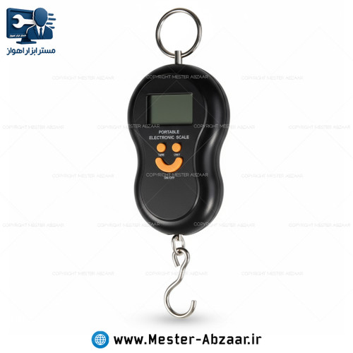 ترازو دیجیتال طرح گلابی فانتزی 50 کیلویی مدل SPEOIFICATION وزنه دستی قلاب دار