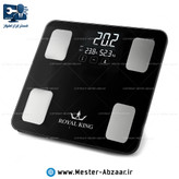 ترازو دیجیتالی هوشمند اسکن بدن برند رویال کینگ مدل ROYAL KING ROSHA-1935