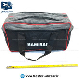 کیف ابزار برزنتی سایز 37 در 20 سانتی برند هامی بگ مدل HAMIBAG 37CM دریل شارژی مینی اینورتر و دستی