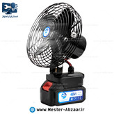 پنکه 8 اینچ فن شارژی 48 ولت فلزی دیپ کینگ باتری بزرگ مدل deepking dk-136