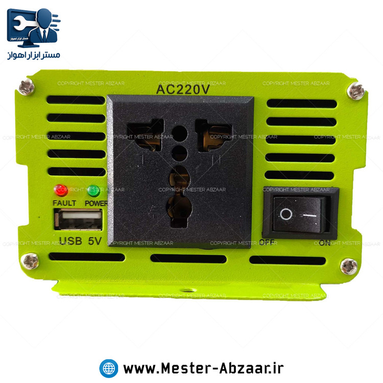 اینورتر مبدل برق 12 و 24 به 220 ولت 2500 وات خودرو برند دیپ کینگ تبدیل برق شهری شبه سینوسی مدل 0000Deepking DK-L2500