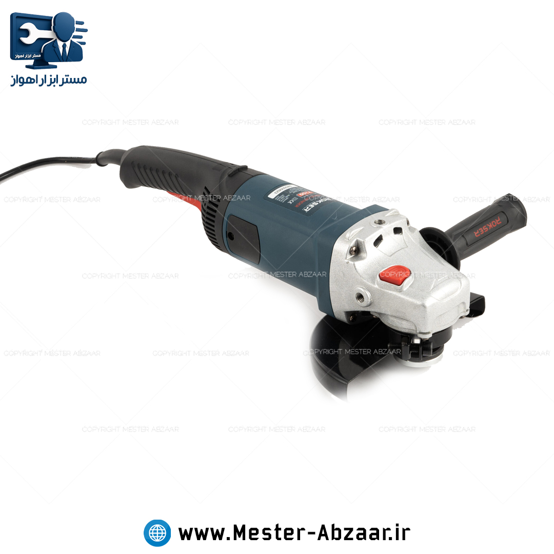 فرز متوسط دسته بلند 1600 وات 180 میلی متری آهنگری راکسر با گارانتی مدل ROKSER 7150