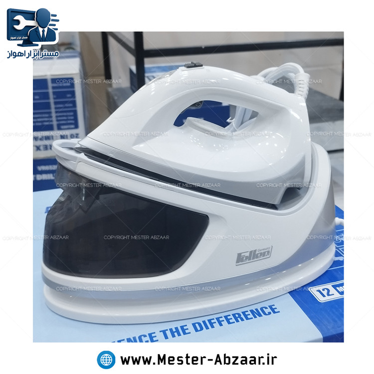 اتو بخار مخزن دار دستی فلر تحت لیسانس آلمان 1.1 لیتر 2250 وات برند FELLER PRO TS195 مدل پرو