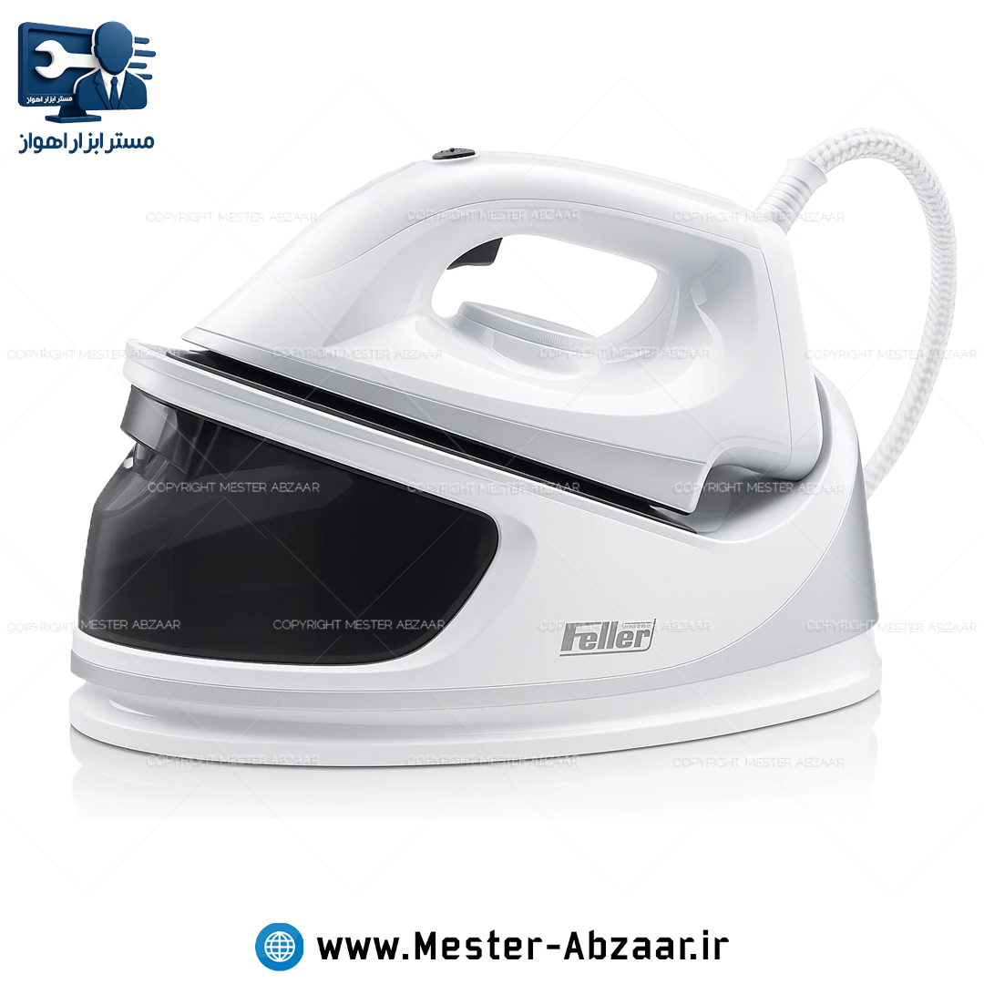 اتو بخار مخزن دار دستی فلر تحت لیسانس آلمان 1.1 لیتر 2250 وات برند FELLER PRO TS195 مدل پرو