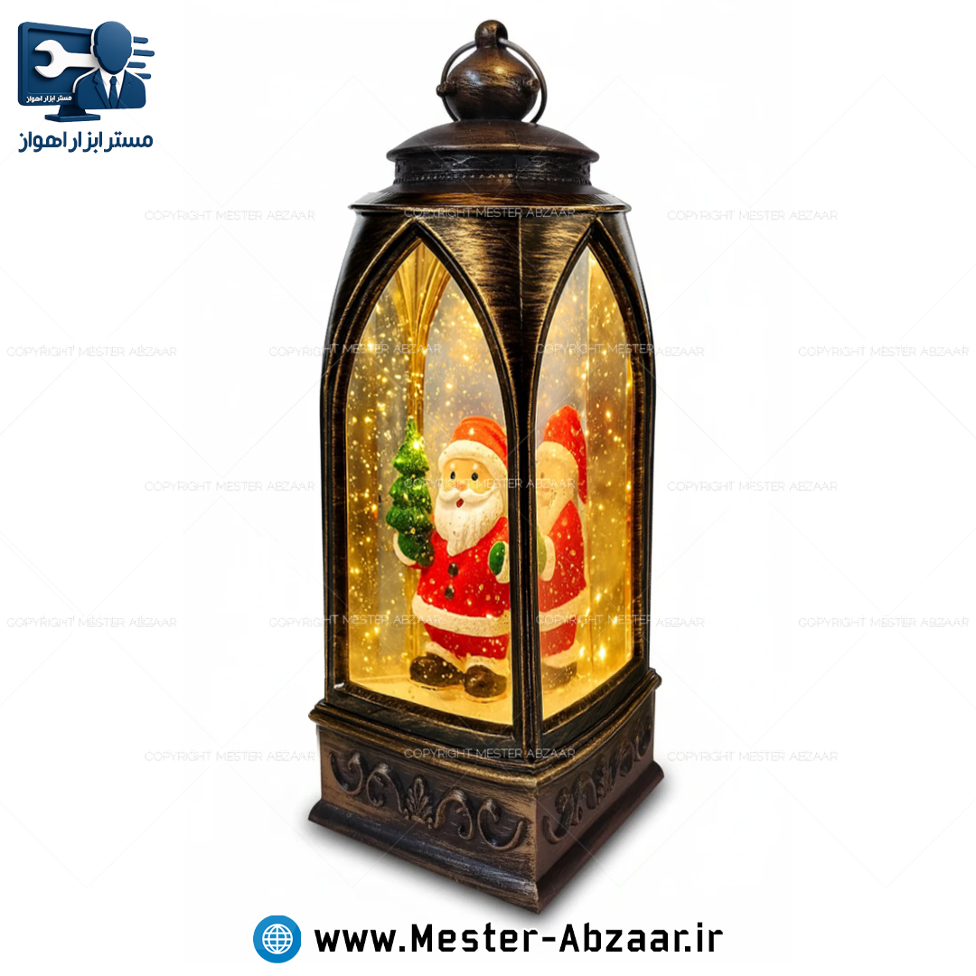 چراغ خواب موزیکال شبیه ساز بارش برف طرح کریسمس SLEEP LIGHT