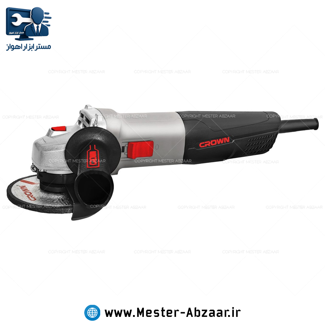 مینی فرز 860 وات واقعی کلید بغل 115 میلی متری کرون کد 13497 با گارانتی مدل CROWN CT13497-115