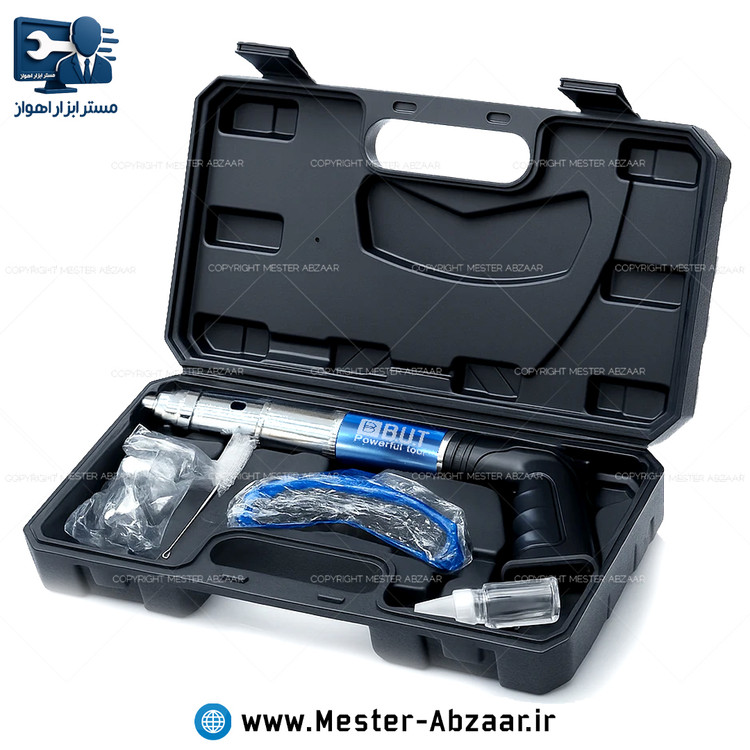میخکوب چاشنی جدید باروتی BUT دستی تفنگی با کیف BMC مدل B.U.T G518