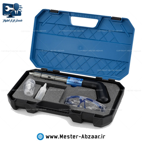 میخکوب چاشنی استیل باروتی BUT دستی تفنگی با کیف BMC مدل B.U.T G512