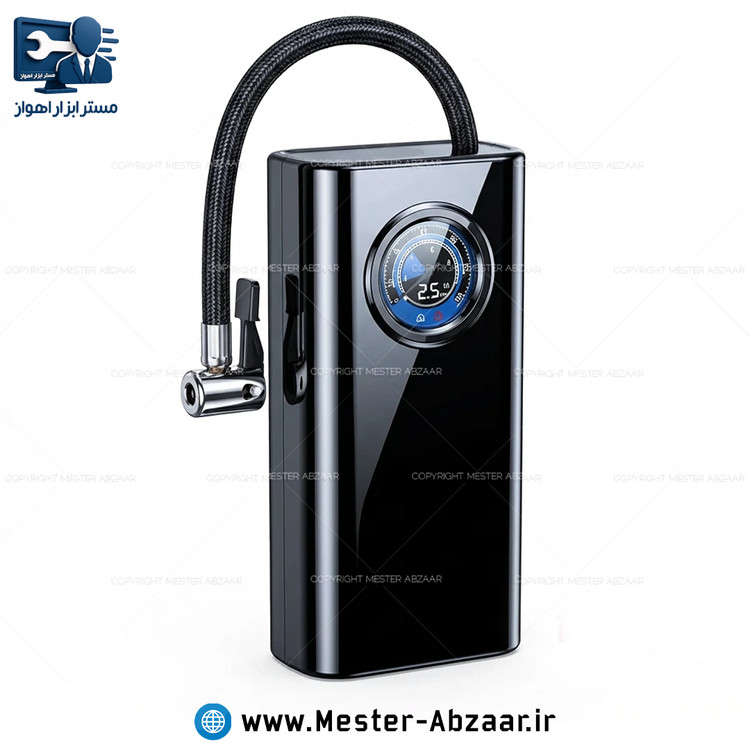 پمپ باد شارژی خودرو عقربه ای مینی مدل MDHL MD-CQB002