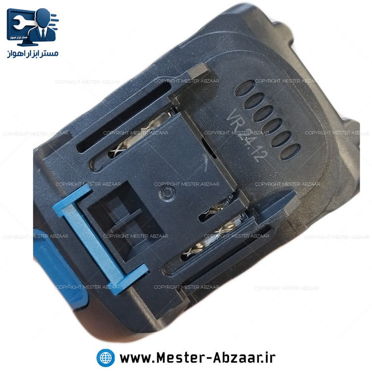 باتری کشویی 20 ولت 2 آمپر 5 سلولی واقعی ویوارکس مناسب فرز دریل اره شارژی مدل VIVAREX VR2002-LB باطری کشابی