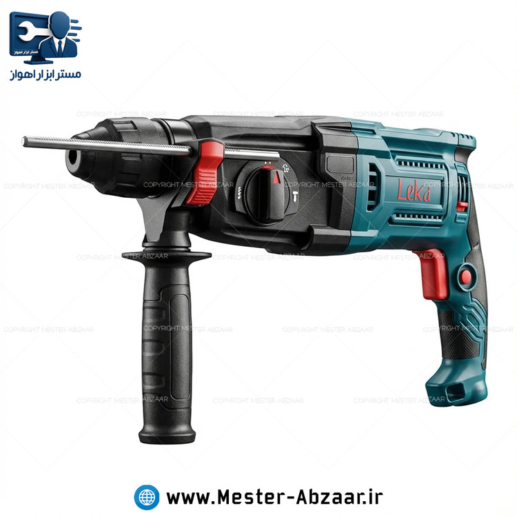 دریل تخریب بتن کن 900 وات سه کاره لکا با گارانتی مدل LEKA 1332 سه کیلویی