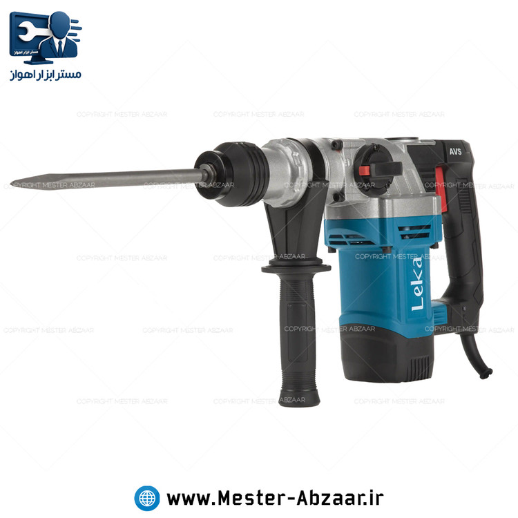 دریل تخریب بتن کن دو حالته ظرفیت ۵ کیلوگرم ۴ شیار لکا با گارانتی مدل RH30-11 LEKA