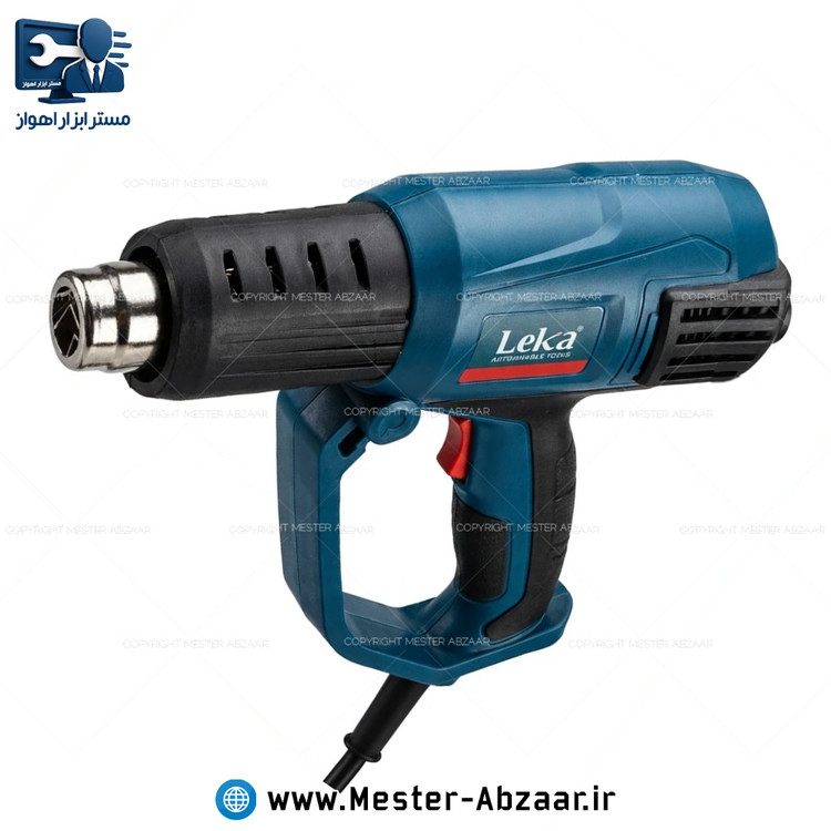 سشوار صنعتی 2000 وات دیمردار لکا با گارانتی با کیف BMC مدل LEKA HG7162