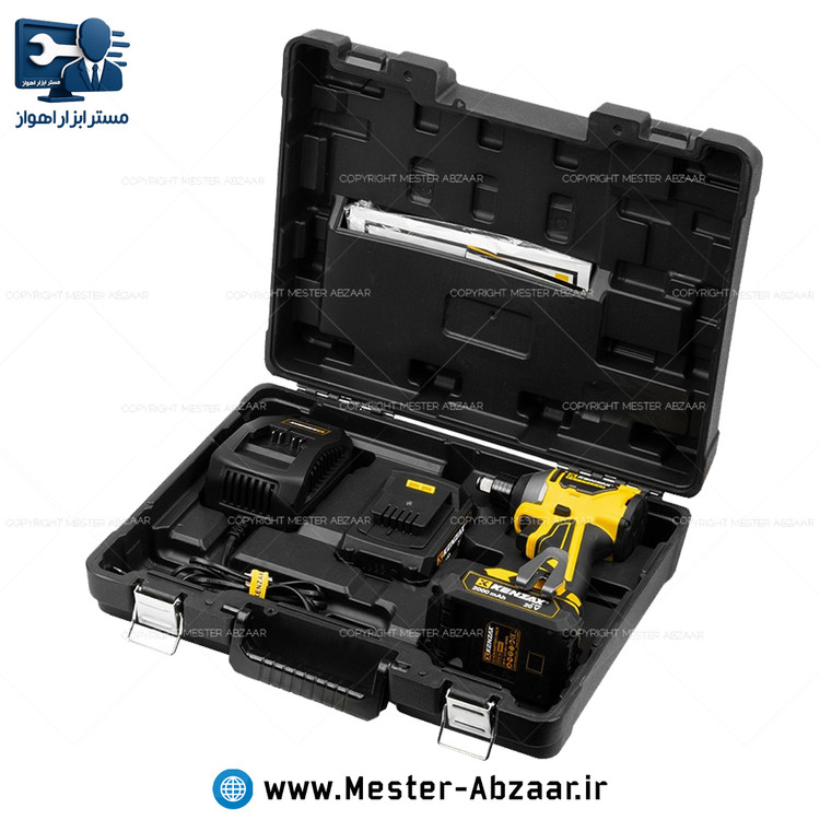 بکس شارژی براشلس 250 نیوتون 1.2 اینچ براشلس کنزاکس با گارانتی مدل KENZAX 8802