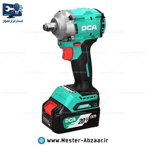 بکس شارژی 500 نیوتون ضربه ای 20 ولت براشلس دی سی ای با گارانتی مدل DCA ADPB358EM