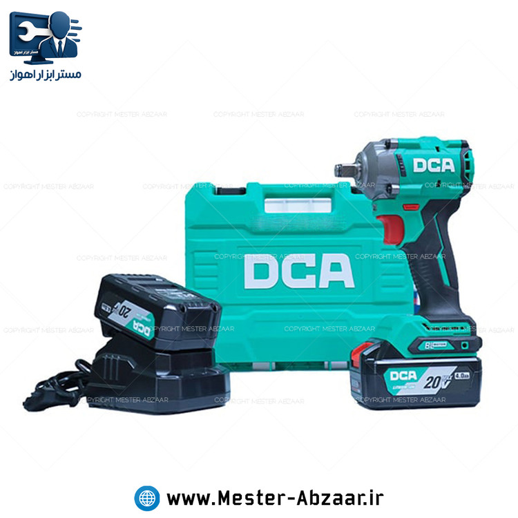 بکس شارژی 500 نیوتون ضربه ای 20 ولت براشلس دی سی ای با گارانتی مدل DCA ADPB358EM